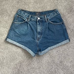 Abercrombie High-Rise Jean Shorts